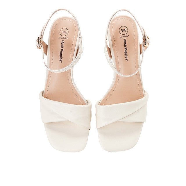 Hush Puppies Sandal Wanita Heels Yuriko In White