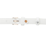 Brenda Ladies Belt In White
