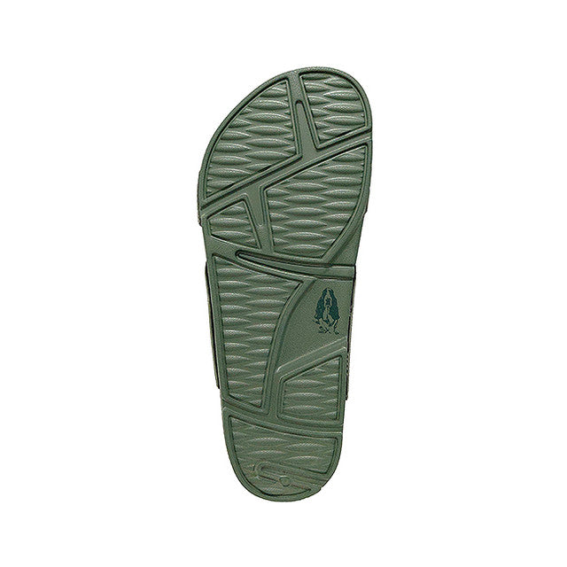 Hush Puppies Sandal Pria Sandals Burton Cross In Sage