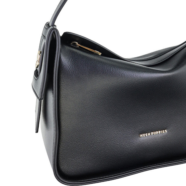 Hush Puppies Tas Wanita Shoulder Bag Folly Shoulder M In Black