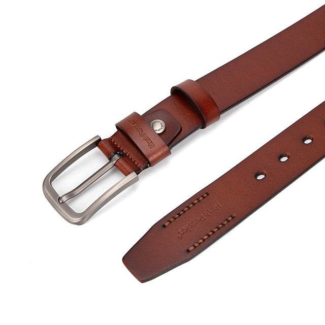 Hush Puppies Aksesoris Pria Belt Farrell Pin In Chocolate