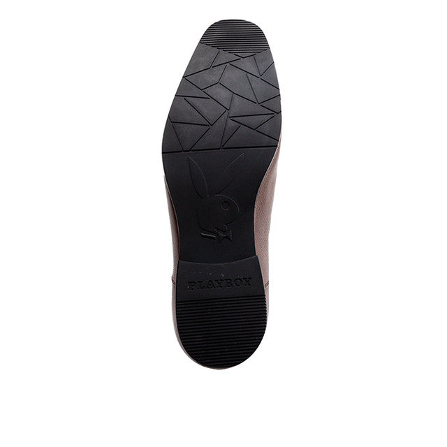 Playboy Sepatu Pria Sergio - Slip On In Brown