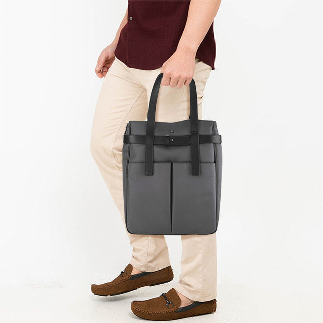 Hush Puppies Tas Pria Kaiden Tote Bag In Grey