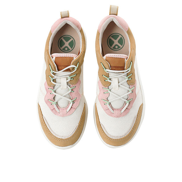 Elevate Bungee Lace In Beige Multi Nubuck