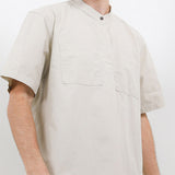 Obermain Pakaian Pria Shirt Barney In Off White