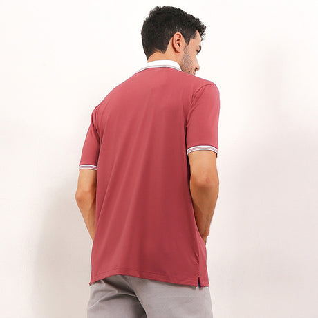 Obermain Pakaian Pria Polo Cooper In Terracotta