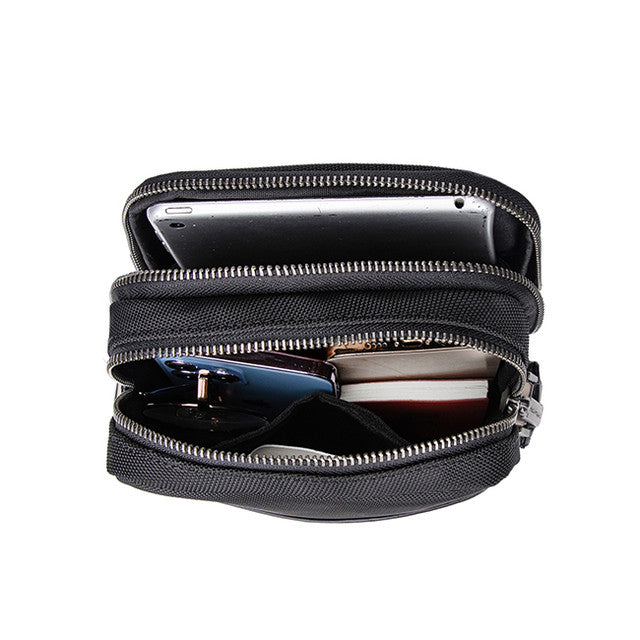 Hush Puppies Tas Pria Kenny Sling Bag In Black