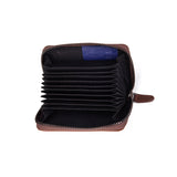 Hush Puppies Aksesoris Pria Novin Card Holder In Dark Brown
