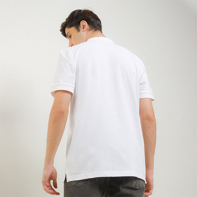 Hush Puppies Pakaian Pria Polo Limoges 3 In White