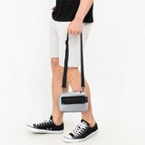 Hush Puppies Tas Pria Cross Body Malone Crossbody Bag In Silver