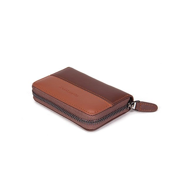 Hush Puppies Aksesoris Pria Novin Card Holder In Dark Brown