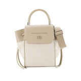 Camila Top Handle Bag In Beige