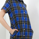 Hush Puppies Pakaian Wanita Dress Sandalia In Navy