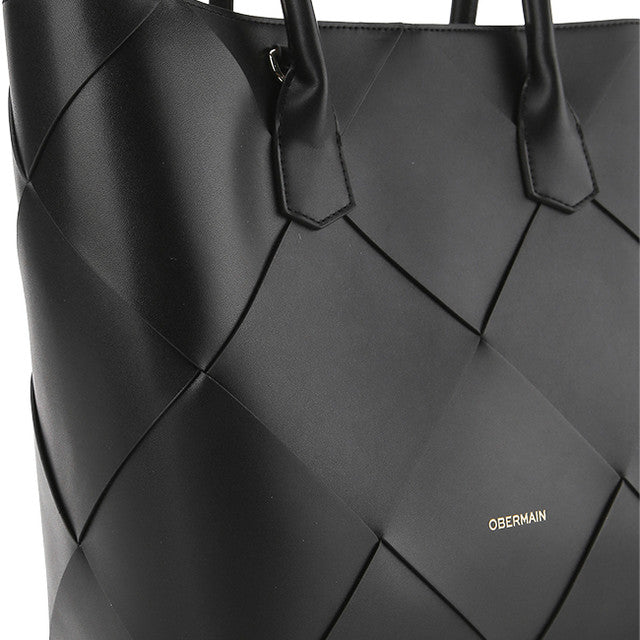 Charlotte Top Handle Bag (L) In Black