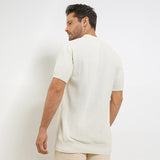 Hush Puppies Pakaian Pria Polo Tutto In Off White