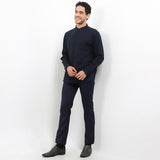 Hush Puppies Pakaian Pria Shirt Quinoa In Navy