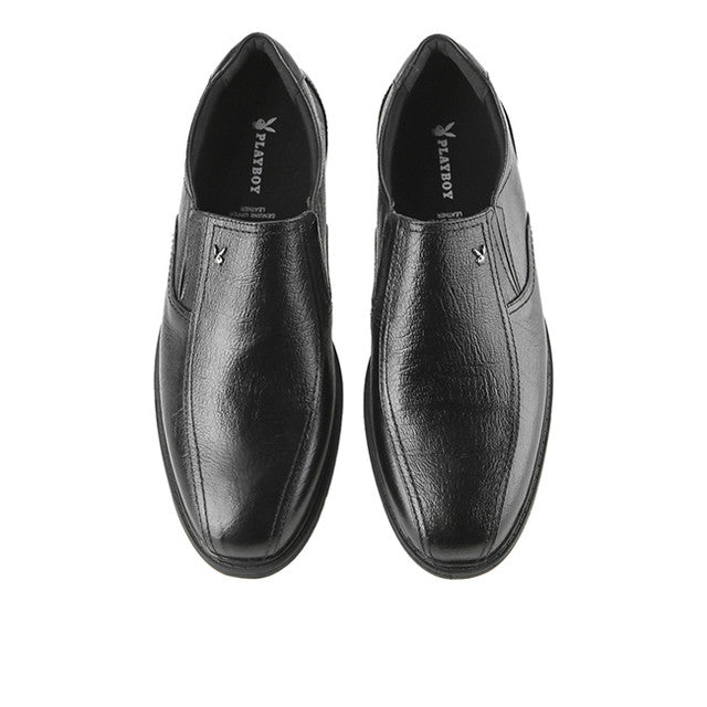 Playboy Sepatu Pria Borkya - Slip On In Black