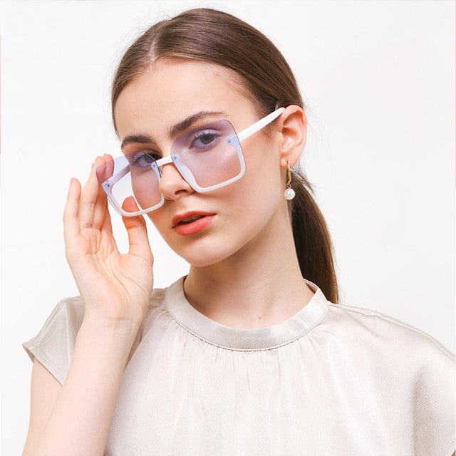Kingship Kacamata Sunglasses Connie In White
