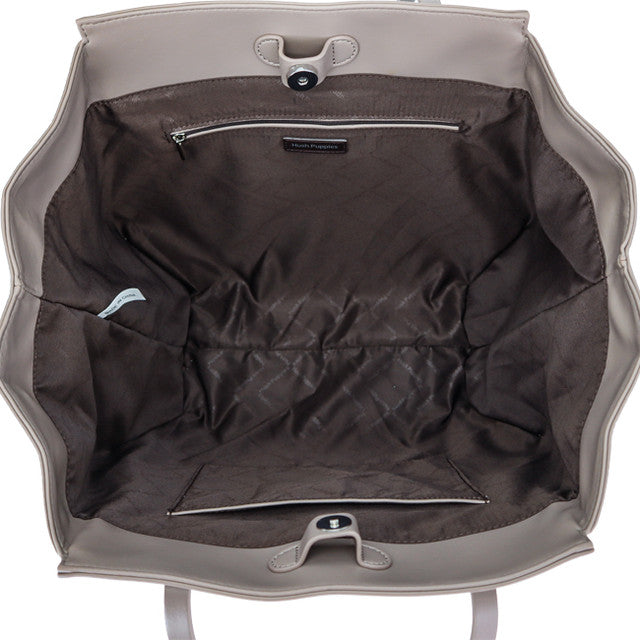 Hush Puppies Tas Wanita Coreen Satchel L In Taupe