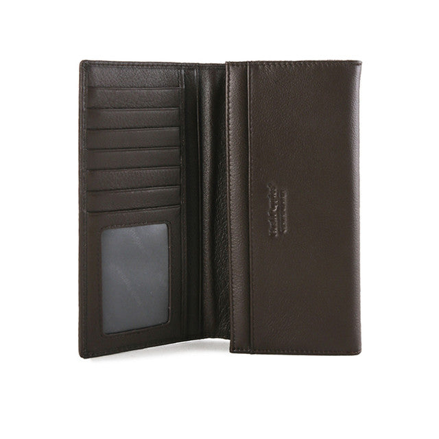 Hush Puppies Aksesoris Pria Long Wallet James Long Wlt In Chocolate
