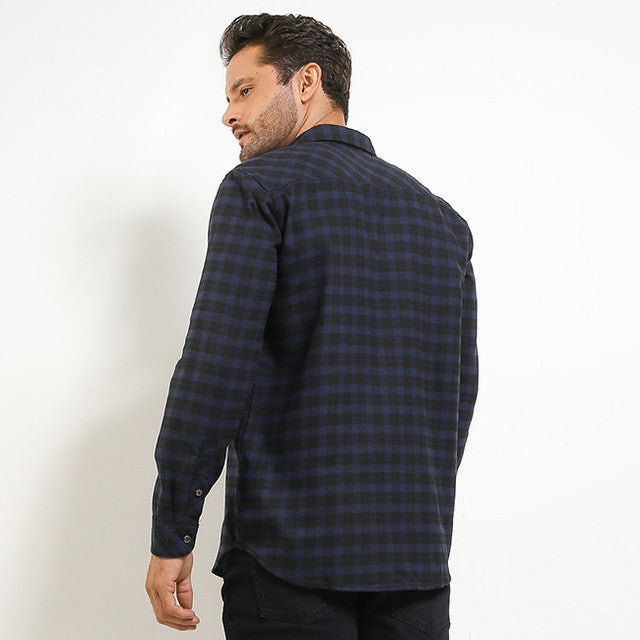 Obermain Pakaian Pria Shirt Conhag In Navy