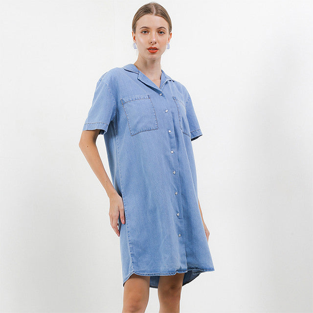 Hush Puppies Pakaian Wanita Dress Animal Fest Ettam In Light Blue