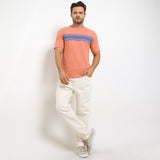 Obermain Pakaian Pria T Shirt Viola In Red