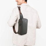 Obermain Bags Pria Chest Bag Axe Chest Bag In Brown  L