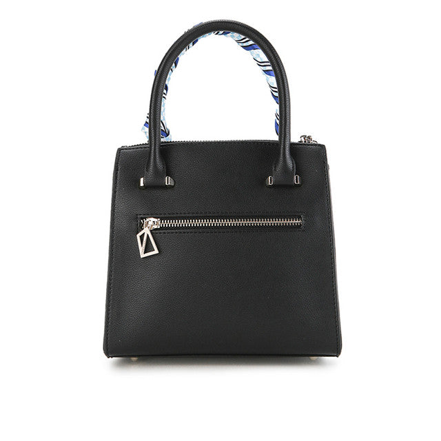 Obermain Tas Wanita Hand Bag Quilan Top Handle In Black
