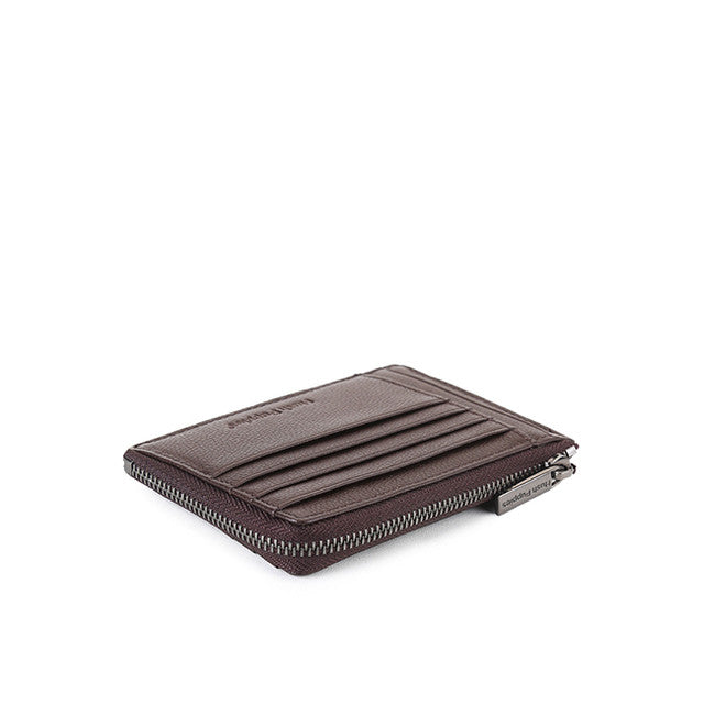 Hush Puppies Aksesoris Pria Jamison Card Holder In Chocolate