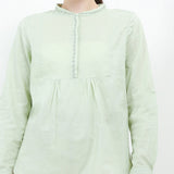 Hush Puppies Pakaian Wanita Blouse Tubba In Green