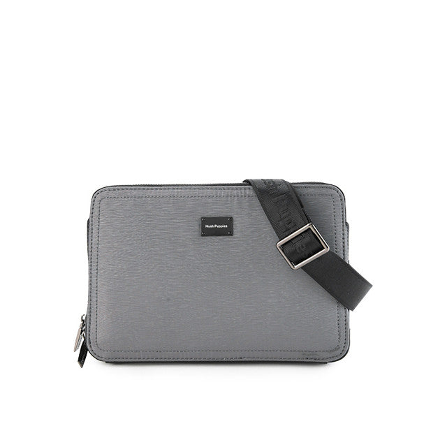 Hush Puppies Bags Pria Mario Clutch/Messenger Bag In Grey