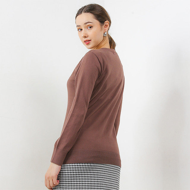 Hush Puppies Pakaian Wanita Outerwear Kindly In Brown