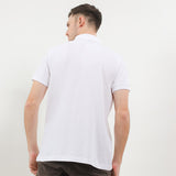 Hush Puppies Pakaian Pria Eleveted Class Polo In White