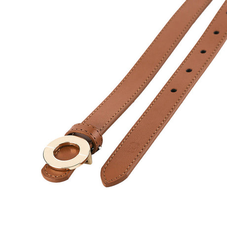 Obermain Accessories Wanita Pin Clip Autumn Ladies Leather Pin In Orange 36
