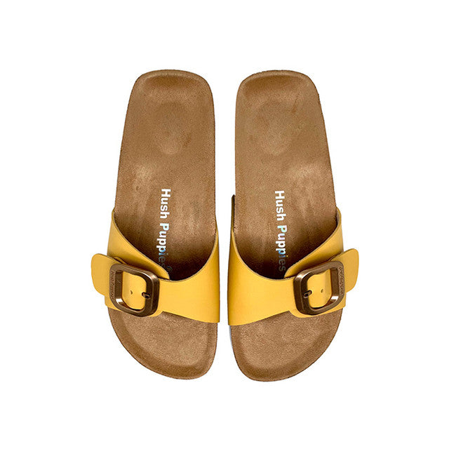 Hush Puppies Sandal Wanita Sandals Alaska Slide In Yellow