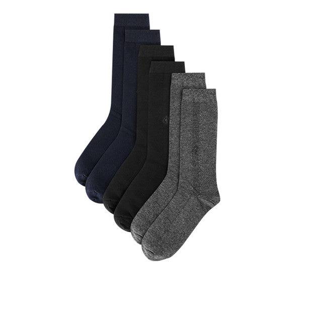 Obermain Aksesoris Kaos Kaki Unisex Ob Regular Sock In Multi Color -OSMR2231NV000