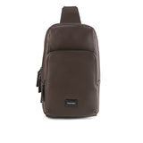 Hush Puppies Tas Pria Madison Chest Bag In Dark Brown