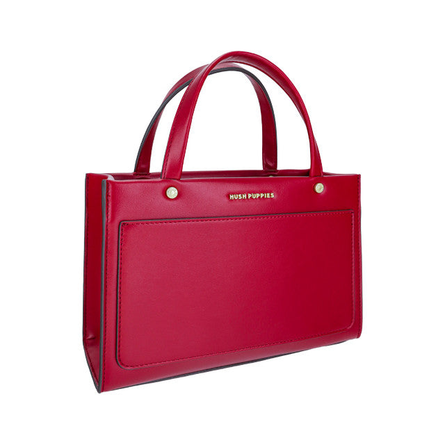Hush Puppies Tas Wanita Hand Bag Fuji Top Handle L In Red