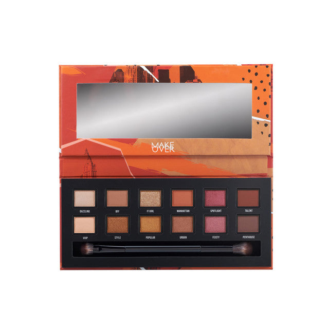 Make Over Powerstay Uptown Bae Eye Palette 12 X 0.4 g