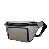 Ethan Waist Bag In Grey