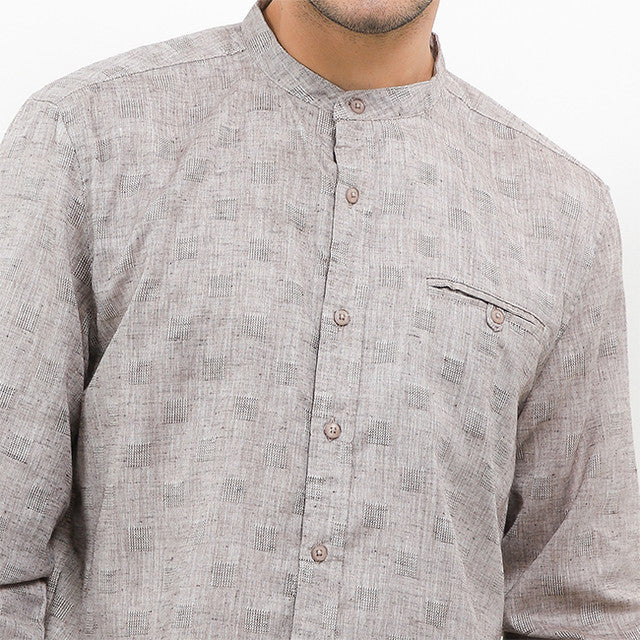 Hush Puppies Pakaian Pria Shirt Cacao In Brown