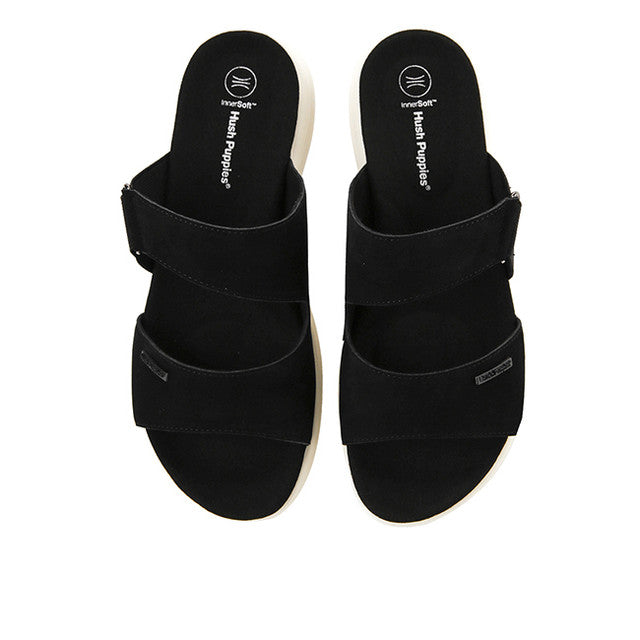 Hush Puppies Sandal Wanita Lissa Slip On In Black