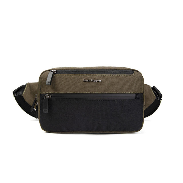 Hush Puppies Tas Pria Lash Waist Bag In Khaki