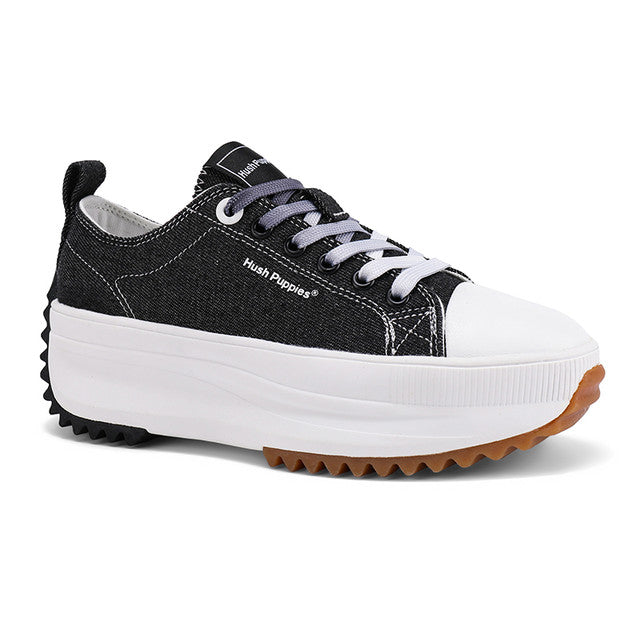 Hush Puppies Sepatu Wanita Sneakers Devyn Louisa In Black
