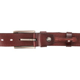 Hush Puppies Aksesoris Pria Belt Frank Pin In Dark Brown