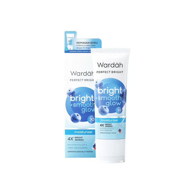 Wardah Perfect Bright Moisturizer Bright + Smooth Glow Spf 30 Pa+++ 20 Ml