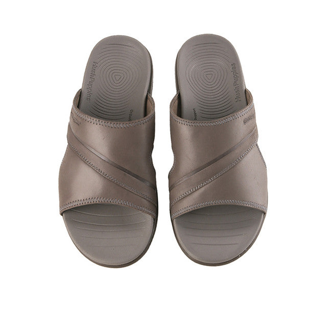 Hush Puppies Sandal Pria Sandals Postro Klein Slide In Grey