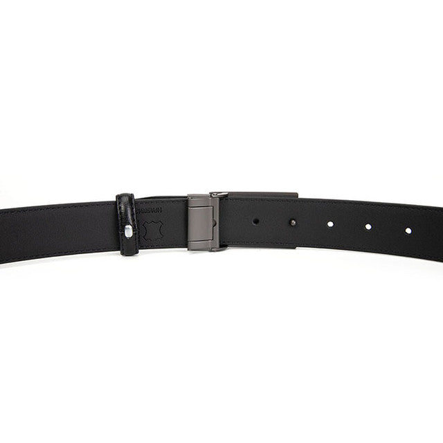 Hush Puppies Aksesoris Pria Belt Willow Flat Clip In Black