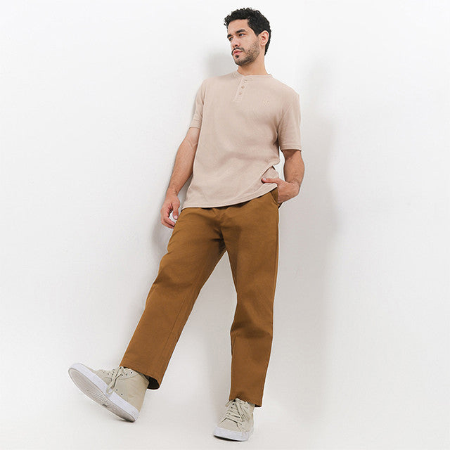 Hush Puppies Pakaian Pria Pants Batata In Camel